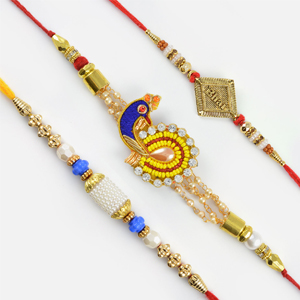 Set Of 3 Rakhi