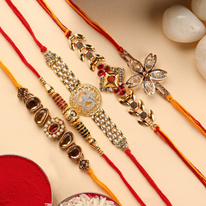 Set Of 5 Rakhi