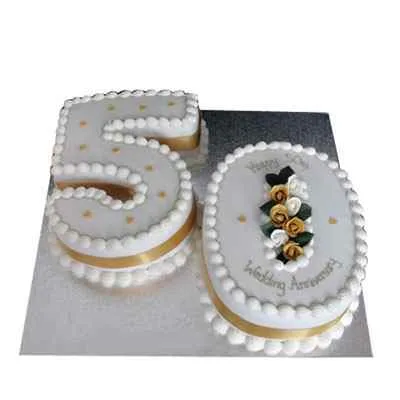 50th Anniversary Cake