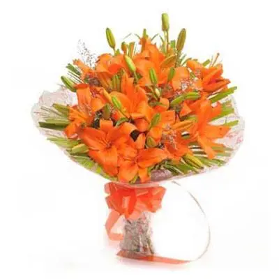 Orange Lily Bouquet