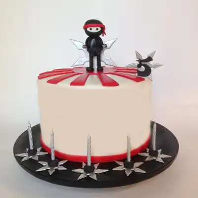 Ninja Warrior Cake