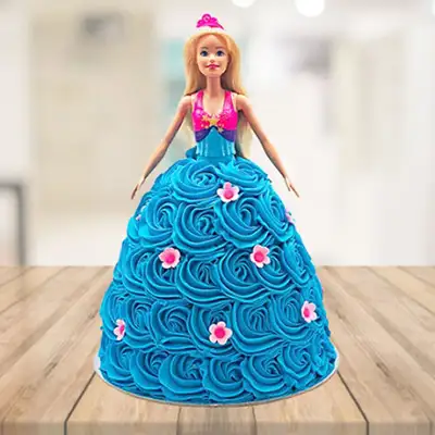 Birthday Cake of Barbie Doll