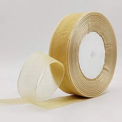 Light Gold Gift Ribbon