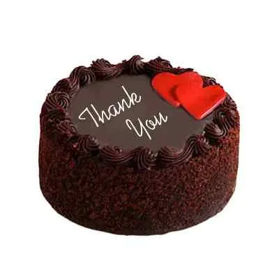 Thank You Chocolate Cake