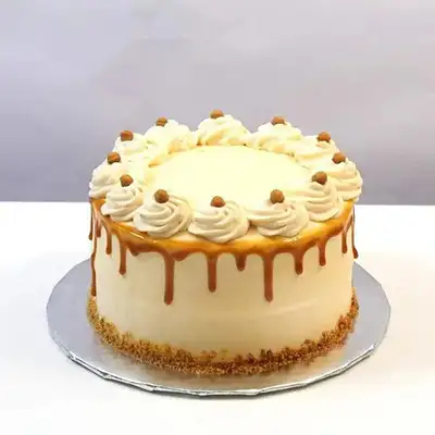 Vegan Butterscotch Cake