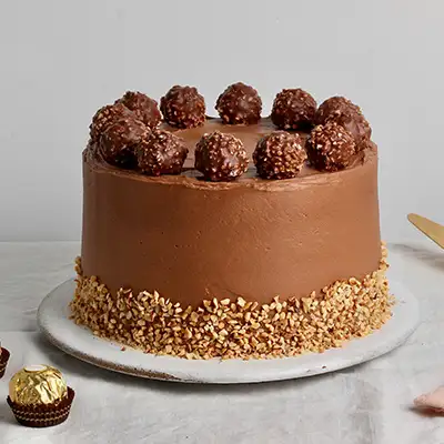 Ferrero Rocher Chocolate Cake