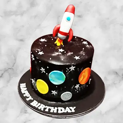 Space Theme Cake