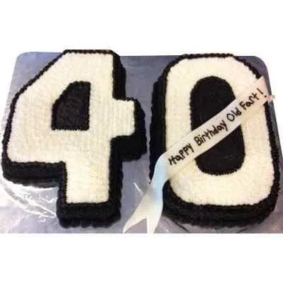 40th Birthday Cake