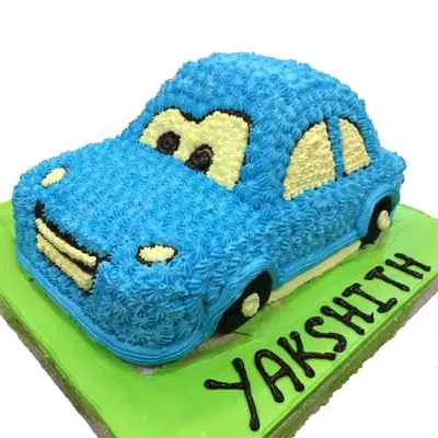 Cartoon Car Cake