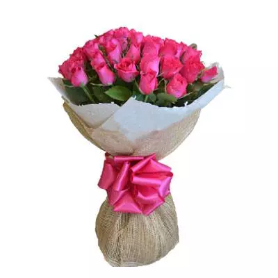 Pink Roses Bouquet