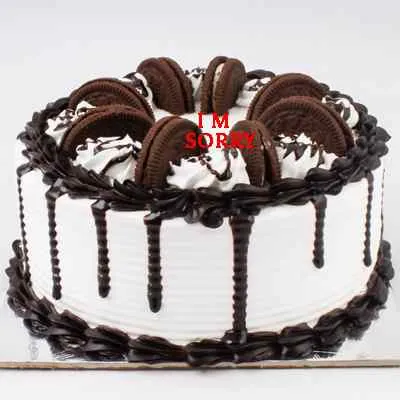 I am Sorry Oreo Cake