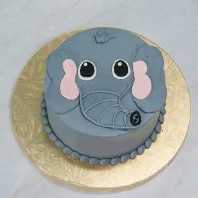 Simple Elephant Cake