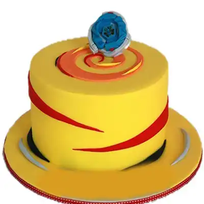 Easy Beyblade Cake