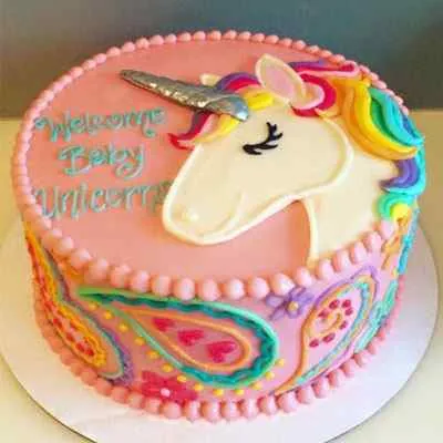 Unicorn Birthday Cake