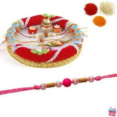 Rakhi Thali With 1 Free Rakhi