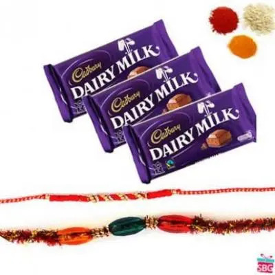 Rakhi With Dairy Milk