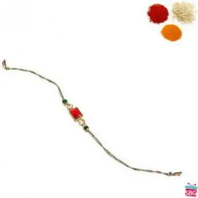 Precious Stone Rakhi