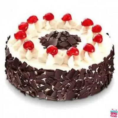 Eggless Black Forest Cake