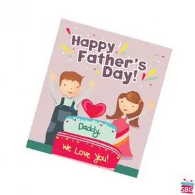 Fathers Day greeting card