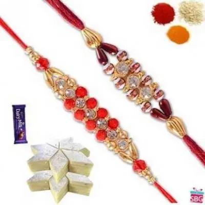 Set of Two Rakhi