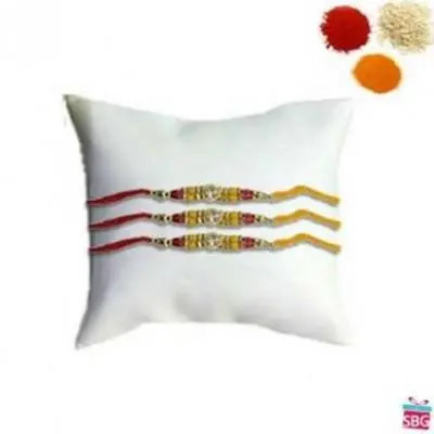 Set of 3 Fancy Rakhi