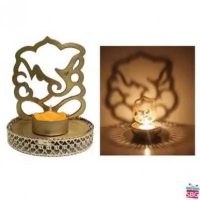 Ganesha Shadow Diya