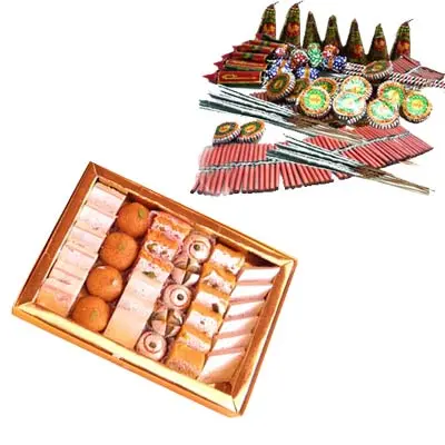 Assorted Sweets With Crackers