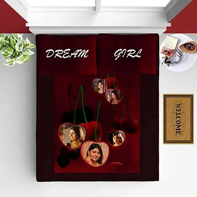 Personalized Bed Sheet E2035