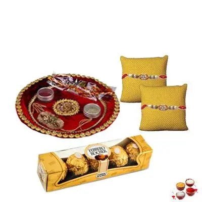 Rakhi Thali With Ferrero