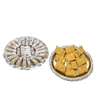 Kaju Roll with Soan Papri