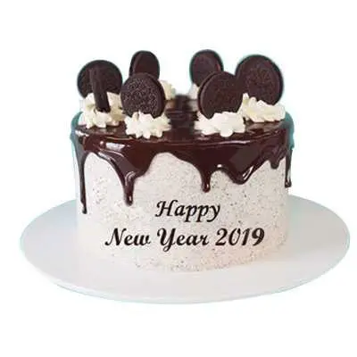 New Year Oreo Cake