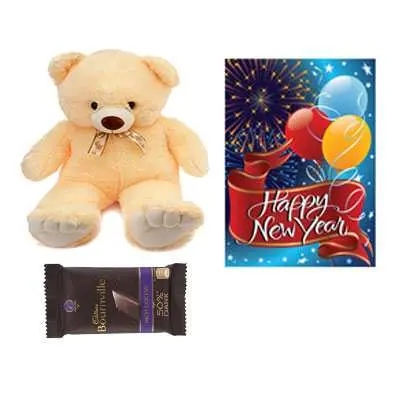 Bournville Chocolates, Card & Teddy Bear