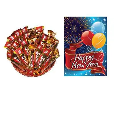 5 Star Chocolate Hamper with Card