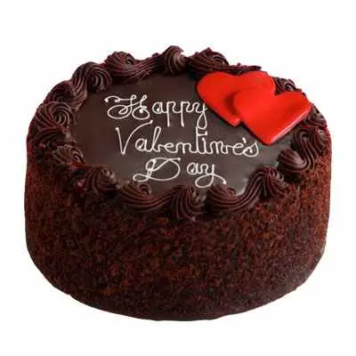 Valentine Day Chocolate Cake