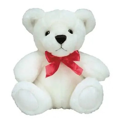 White Teddy Bear Medium