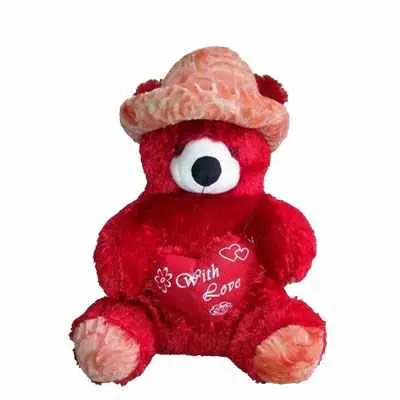 Happy Red Teddy Bear