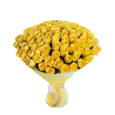 50 Yellow Roses Bouquet