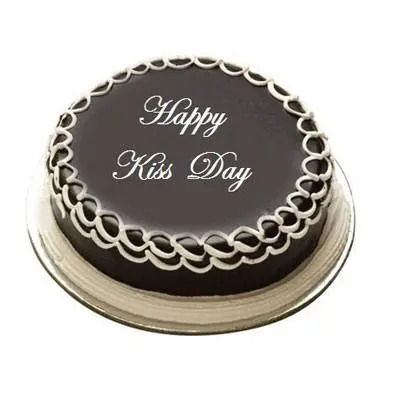 Kiss Day Chocolate Cake
