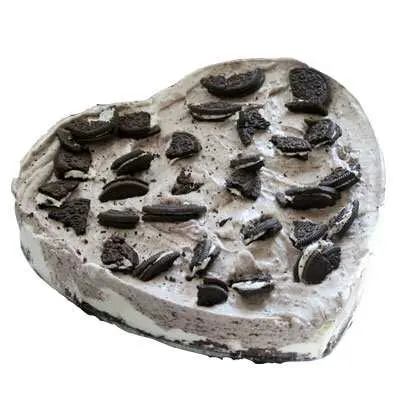 Heart Shape Oreo Cake