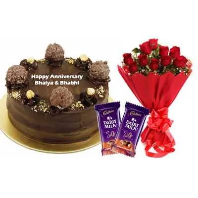 Ferrero Rocher Cake, Bouquet & Silk