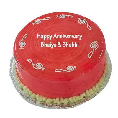 Anniversary Strawberry Cake