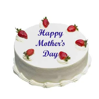 Mothers Day Vanilla Cake