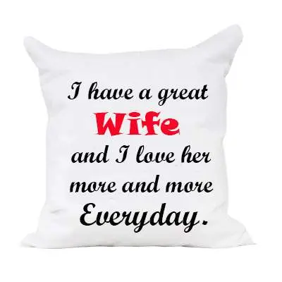 Cushion for Loving Wife