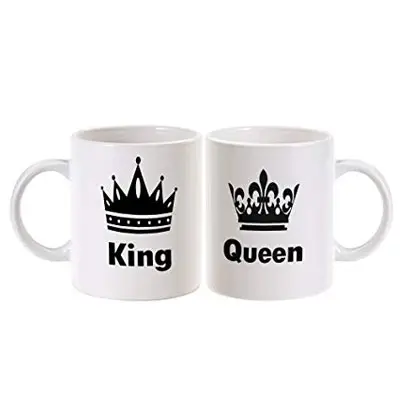 King Queen Mugs