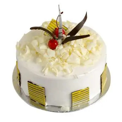 Yummy White Forest Cake