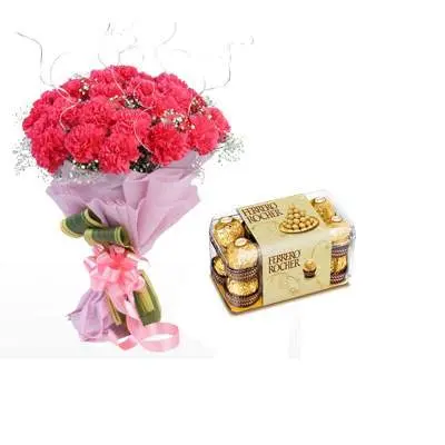 Pink Carnation & Ferrero Rocher