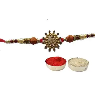 Beautiful Om Rakhi For Brother