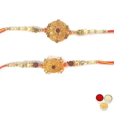 Set Of 2 Designer Rakhi