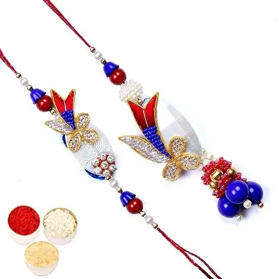 Lumba Rakhi For Brother Bhabhi