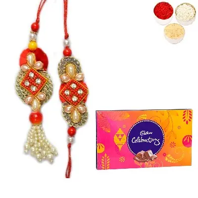 Designer Bhaiya Bhabhi Rakhi & Celebration